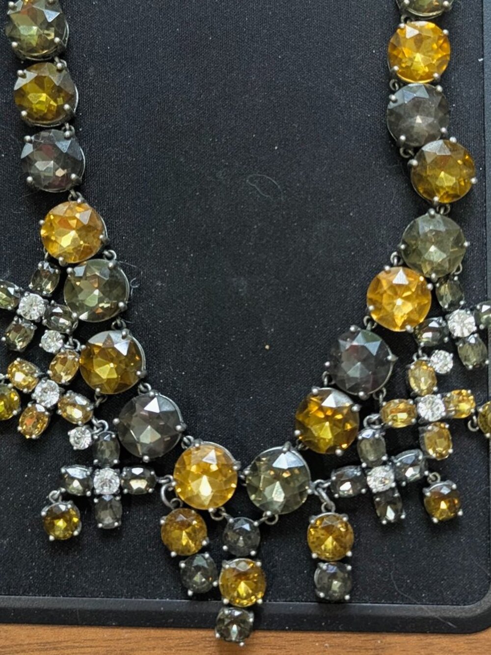 Beautiful Gemstone Statement Necklace from Ann Taylor